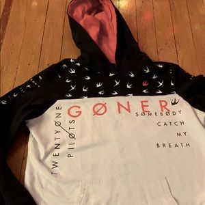 Twenty One Pilots Logo Hoodie Size Small